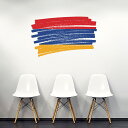 国旗☆シール式ウォールステッカー 90×90cm 世界の国旗 world flag 飾り 壁紙 はがせる 剥がせる カッティングシート wall sticker...
