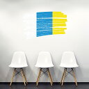 国旗☆シール式ウォールステッカー 90×90cm 世界の国旗 world flag 飾り 壁紙 はがせる 剥がせる カッティングシート wall sticker...
