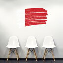国旗☆シール式ウォールステッカー 90×90cm 世界の国旗 world flag 飾り 壁紙 はがせる 剥がせる カッティングシート wall sticker...