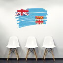 国旗☆シール式ウォールステッカー 90×90cm 世界の国旗 world flag 飾り 壁紙 はがせる 剥がせる カッティングシート wall sticker...