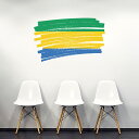 国旗☆シール式ウォールステッカー 90×90cm 世界の国旗 world flag 飾り 壁紙 はがせる 剥がせる カッティングシート wall sticker...