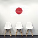 国旗☆シール式ウォールステッカー 90×90cm 世界の国旗 world flag 飾り 壁紙 はがせる 剥がせる カッティングシート wall sticker...