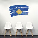 国旗☆シール式ウォールステッカー 90×90cm 世界の国旗 world flag 飾り 壁紙 はがせる 剥がせる カッティングシート wall sticker...