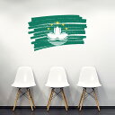 国旗☆シール式ウォールステッカー 90×90cm 世界の国旗 world flag 飾り 壁紙 はがせる 剥がせる カッティングシート wall sticker...