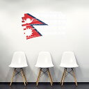 国旗☆シール式ウォールステッカー 90×90cm 世界の国旗 world flag 飾り 壁紙 はがせる 剥がせる カッティングシート wall sticker...