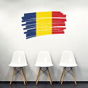 国旗☆シール式ウォールステッカー 90×90cm 世界の国旗 world flag 飾り 壁紙 はがせる 剥がせる カッティングシート wall sticker...
