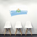 国旗☆シール式ウォールステッカー 90×90cm 世界の国旗 world flag 飾り 壁紙 はがせる 剥がせる カッティングシート wall sticker...