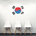 国旗☆シール式ウォールステッカー 90×90cm 世界の国旗 world flag 飾り 壁紙 はがせる 剥がせる カッティングシート wall sticker...