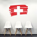 国旗☆シール式ウォールステッカー 90×90cm 世界の国旗 world flag 飾り 壁紙 はがせる 剥がせる カッティングシート wall sticker...