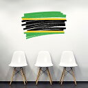 国旗☆シール式ウォールステッカー 90×90cm 世界の国旗 world flag 飾り 壁紙 はがせる 剥がせる カッティングシート wall sticker...
