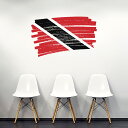 国旗☆シール式ウォールステッカー 90×90cm 世界の国旗 world flag 飾り 壁紙 はがせる 剥がせる カッティングシート wall sticker...