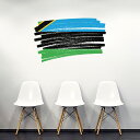 国旗☆シール式ウォールステッカー 90×90cm 世界の国旗 world flag 飾り 壁紙 はがせる 剥がせる カッティングシート wall sticker...