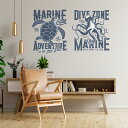 夏☆シール式ウォールステッカー summer 夏休み 祭り ひまわり 海 太陽 飾り Lsize 590×1327mm シール式 装飾 おしゃれ夏 アウトドア ウォールステッカー 590×1327mm ウミガメ タコ ポスター 032330