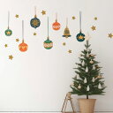 3sizeから選べる！クリスマスウォールステッカー Christmas Xmas 飾り 590×1327mm 390×877mm 190×427mm xmas DIY サンタ オーナメント 星　033888 intelli23