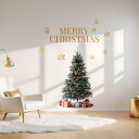 3sizeから選べる!クリスマスウォールステッカー xmas Christmas 590×1327mm 390×877mm 190×427mm クリスマスツリー...