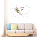母の日☆ シール式ウォールステッカー ウォールステッカー 飾り 60×60cm 壁紙 mothers day カーネーション 花 プレゼント剥がせる カッティン...
