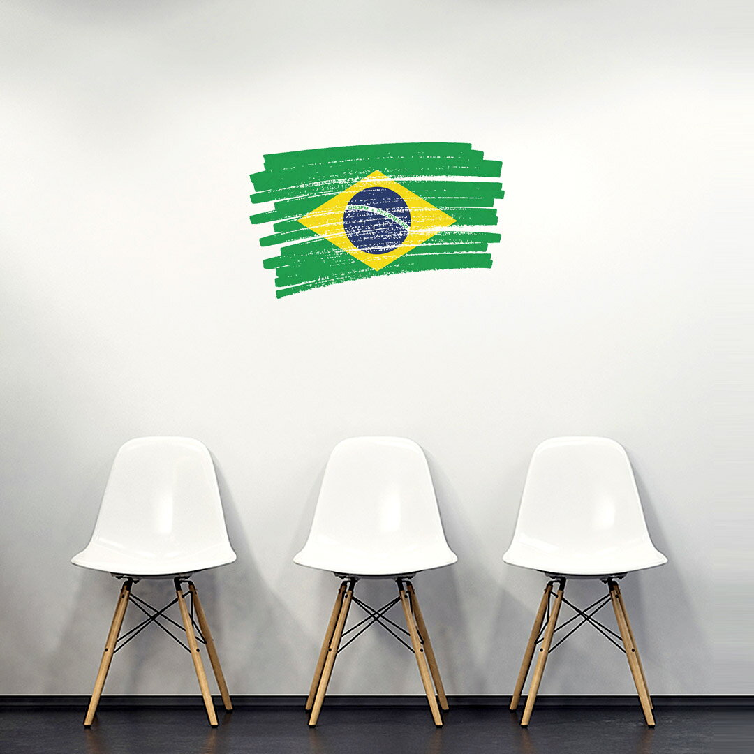 国旗☆シール式ウォールステッカー 60×60cm 世界の国旗 world flag 飾り 壁紙 はが...