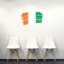国旗☆シール式ウォールステッカー 60×60cm 世界の国旗 world flag 飾り 壁紙 はがせる 剥がせる カッティングシート wall sticker...