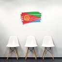 国旗☆シール式ウォールステッカー 60×60cm 世界の国旗 world flag 飾り 壁紙 はがせる 剥がせる カッティングシート wall sticker...