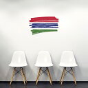 国旗☆シール式ウォールステッカー 60×60cm 世界の国旗 world flag 飾り 壁紙 はがせる 剥がせる カッティングシート wall sticker...