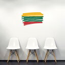 国旗☆シール式ウォールステッカー 60×60cm 世界の国旗 world flag 飾り 壁紙 はがせる 剥がせる カッティングシート wall sticker...