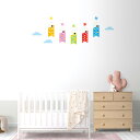 子供の日☆ シール式ウォールステッカー ウォールステッカー 飾り 390×877mm こどもの日 鯉のぼり こいのぼり 端午の節句 兜 菖蒲 かぶと 鯉のぼり ...