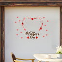 母の日☆ シール式ウォールステッカー ウォールステッカー 飾り 590×1327mm mothers day カーネーション 花 プレゼント
