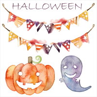 ハロウィン☆シール式ウォールステッカー halloween　ハロウィーン かぼちゃ おばけ ランタン パーティ 文字 魔女 かわいい おしゃれ 大人 trick or treat ハロウィーン お菓子 30×30cm 014999 ハロウィン　魔女　木　お化け　城