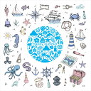 夏☆シール式ウォールステッカー summer 夏休み 祭り ひまわり 海 太陽 SURF 飾り 30×30cm 剥がせる カッティングシート wall sticker 雑貨 016563