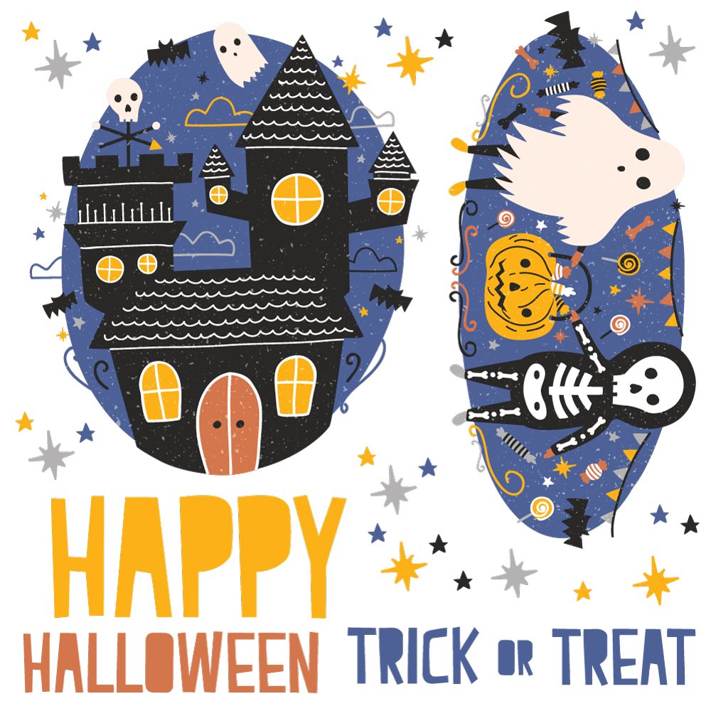 3sizeから選べる！2025年 ハロウィン シール式 ウォールステッカー　halloween かぼちゃ ランタン おばけ trick or treat 飾り 装飾 おしゃれ 壁紙 剥がせる DIY プチリフォーム パーティ 賃貸 190×427mm 390×877mm 590×1327mm Ssize Msize Lsize 016623