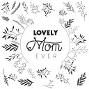 母の日☆ シール式ウォールステッカー ウォールステッカー 飾り 30×30cm 壁紙 mothers day カーネーション 花 プレゼント剥がせる カッティン...