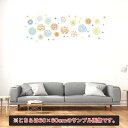 夏☆シール式ウォールステッカー summer 夏休み 祭り ひまわり 海 太陽 飾り 30×30cm 花火 カラフル お祭り 017331