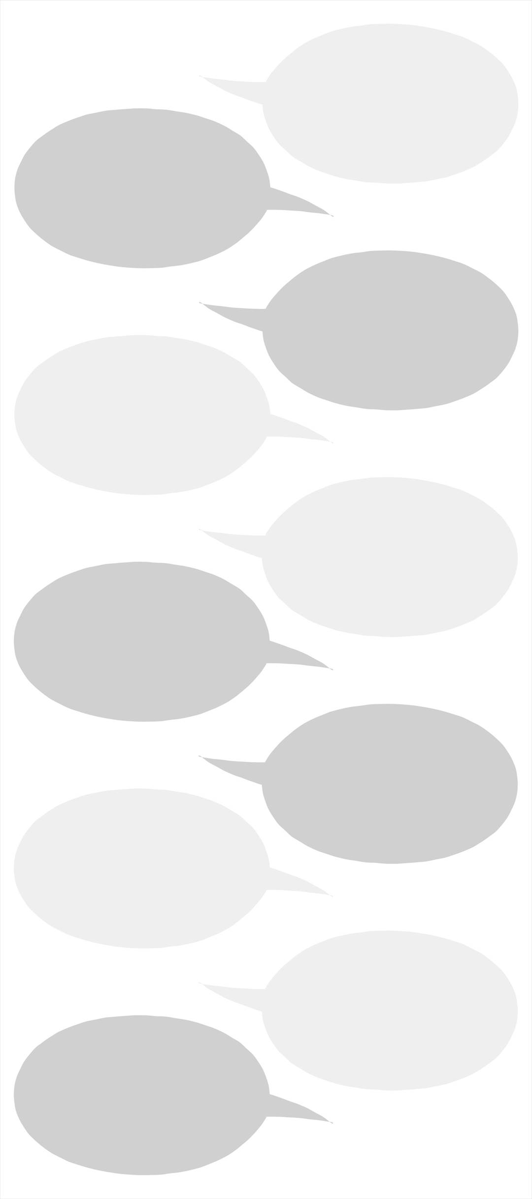 ウォールステッカー 身長計のメモ部分のみ 買い足し ふきだし部分 コメント 記念 200×450mm 身長計 メ..