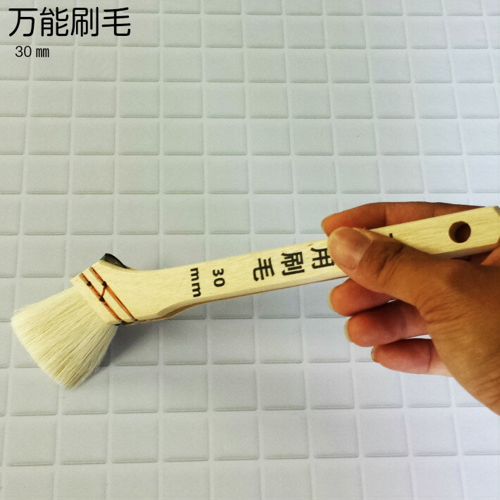 万能刷毛30mm a (カビ取り便利グッツ 壁 天井 床用)【同梱送無】