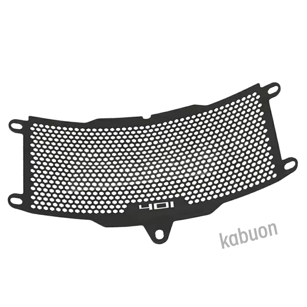 Husqvarna Svartpilen 401 2024-2025年モデル クーラー ウォータータンク ラジエーターガード ネットフェンダー 保護カバー ブラック パーツ カスタム オートバイ 社外品