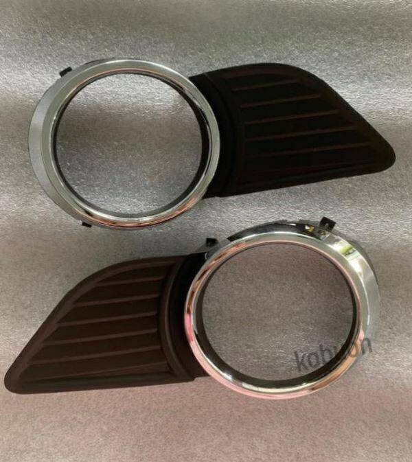 トヨタ シエナ XL30 2010−2014年 前期 フロントフォグランプカバー 外装カスタム サイド2Pセット