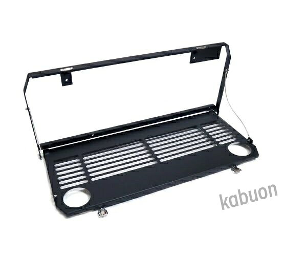 INFORMATION color="#ffffff">詳細JLラングラー用テーブルキット />キャンプやアウトドアで便利なテーブルキット専用型紙付属しますのでDIYでも取り付け可能です金属製でしっかりしています &nbsp;&nbsp;商品内容&nbsp;金属製　JLラングラー用 取り付け説明書は付属していませんので取り付けに不安のある方は最寄りの自動車店にご相談ください。 align="center" bgcolor="#333333">商品説明 size="2" color="#000000">●取り付けに関するサポートは行っておりません。　　 本品の使用によって生じた如何なる損失にも当方は責任を負いかねます。 ●輸入品ですので使用に差支えのない瑕疵はクレーム対象外とさせて頂きます。 ●フィッティングに際して若干の加工が必要になる場合が御座います。 ●到着後一か月以降及び取り付け方法が原因の不良による返品交換はできません。●加工された商品は返品対象外です お支払いについて bgcolor="#cccccc">ご注文後に楽天から自動配信されるメールをご確認ください。JKラングラー用