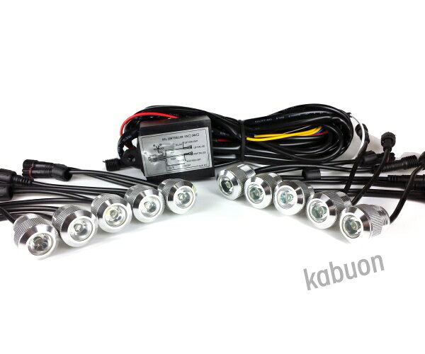 楽天市場】led デイライト 10連 埋め込みの通販