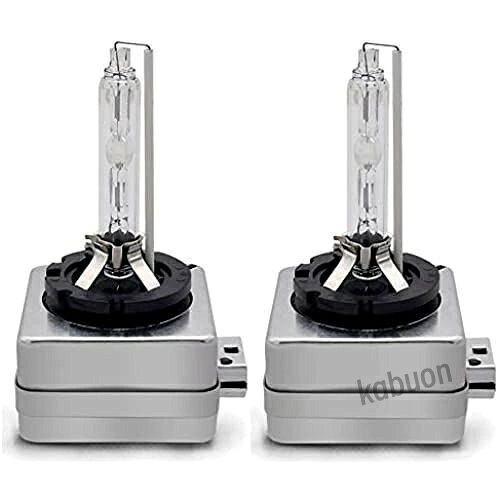 Eseastar D3S D3R HID バルブ ヘッドライト 6000K ホワイト 35W 純正交換用 車検対...