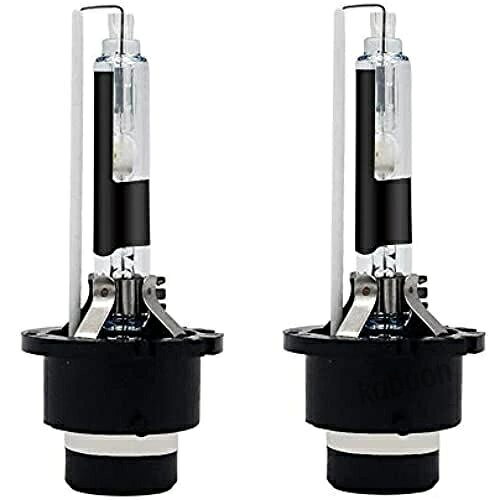 Eseastar D4R HID バルブ ヘッドライト 6000K ホワイト 12V-24V 35W 純正交換用バ...