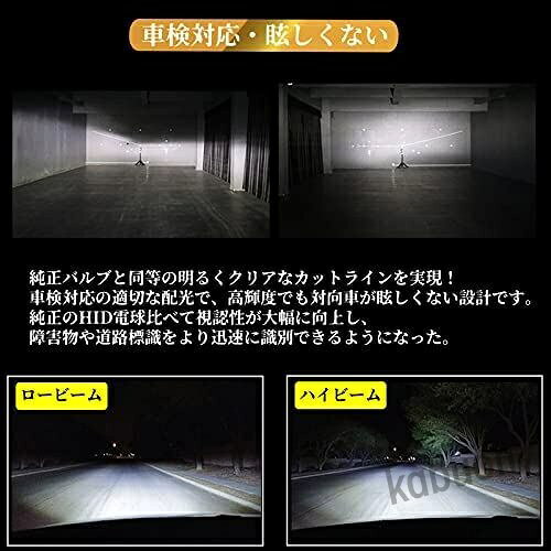 LTONXEN D4S HID バルブ 8000K 純正交換用 車用 ヘッドライト 瞬間起動 高輝度 車...