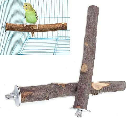 インコや中型の鳥に適した止まり木2本セット。長さ約25cmで、枝の直径は1.5~2.5cm（太い部分）です。自然木を使用しており、高温乾燥処理を施しているため、ペットの健康やおもちゃの耐久性に配慮しています。天然木を使用しているため、サイズや形状に多少の違いがあることをご了承ください。工具不要で取り付け簡単。端部の固定金具を使って、ケージに簡単に取り付けられます。ストレス解消に最適な止まり木。インコやオウムなどの鳥におすすめで、ケージ内に自然な環境を提供し、愛鳥の休息場所として最適です。爪や嘴のお手入れにも使えます。小型や中型の鳥に適したアイテム。文鳥、ハムスター、ウサギ、オカメインコ、ウロコインコ、セキセイインコ、ボタンインコなどにおすすめです。インコや中型の鳥に適した止まり木2本セット。長さ約25cmで、枝の直径は1.5~2.5cm（太い部分）です。自然木を使用しており、高温乾燥処理を施しているため、ペットの健康やおもちゃの耐久性に配慮しています。天然木を使用しているため、サイズや形状に多少の違いがあることをご了承ください。工具不要で取り付け簡単。端部の固定金具を使って、ケージに簡単に取り付けられます。ストレス解消に最適な止まり木。インコやオウムなどの鳥におすすめで、ケージ内に自然な環境を提供し、愛鳥の休息場所として最適です。爪や嘴のお手入れにも使えます。小型や中型の鳥に適したアイテム。文鳥、ハムスター、ウサギ、オカメインコ、ウロコインコ、セキセイインコ、ボタンインコなどにおすすめです。
