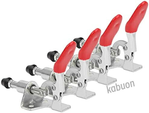 【高耐荷重】 トグルクランプは、驚異的な耐荷重45kgを誇ります。 この特性により、様々な作業ニーズに一貫して対応し、幅広いユーザーに信頼されています。 【人間工学デザイン】 このクランプは、人間工学に基づいた設計で、開口角度が190°です。 スムーズで快適な操作感を提供し、作業中に手を怪我から保護する滑り止めハンドルを備えています。 【多用途】 この固定トグルクランプは、金属板やプリント基板を素早くクランプできるため、 機械作業、木工、溶接、金型製作、電子組立など、多くの用途に使えます。 これにより、作業効率が大幅に向上します。 【優れた耐久性】 高品質の亜鉛メッキ鉄板素材を使用したこのクイックリリーストグルクランプは、 耐摩耗性、防錆性、耐久性に優れています。 長期的な使用にも耐えられる信頼性の高い製品です。 【効率的な作業】 トグルクランプは全体の構造が安定しており、 すべての部品の加工・組立加工時間を短縮します。 安定性・安全性・信頼性が高く、非常に効率的な作業を実現します。【高耐荷重】 トグルクランプは、驚異的な耐荷重45kgを誇ります。 この特性により、様々な作業ニーズに一貫して対応し、幅広いユーザーに信頼されています。 【人間工学デザイン】 このクランプは、人間工学に基づいた設計で、開口角度が190°です。 スムーズで快適な操作感を提供し、作業中に手を怪我から保護する滑り止めハンドルを備えています。 【多用途】 この固定トグルクランプは、金属板やプリント基板を素早くクランプできるため、 機械作業、木工、溶接、金型製作、電子組立など、多くの用途に使えます。 これにより、作業効率が大幅に向上します。 【優れた耐久性】 高品質の亜鉛メッキ鉄板素材を使用したこのクイックリリーストグルクランプは、 耐摩耗性、防錆性、耐久性に優れています。 長期的な使用にも耐えられる信頼性の高い製品です。 【効率的な作業】 トグルクランプは全体の構造が安定しており、 すべての部品の加工・組立加工時間を短縮します。 安定性・安全性・信頼性が高く、非常に効率的な作業を実現します。