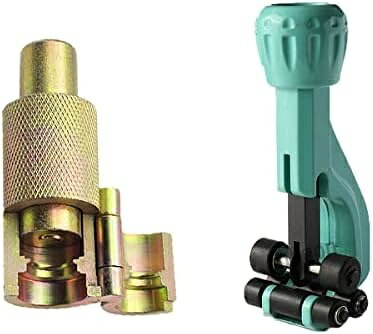 ステンレスホースを切断するためのホブとフランジ工具のセットです。8プーリのコルゲートパイプ専用カッターで、力を加えてもムラなく切れます。切れ味の良い高品質な合金工具鋼の刃です。切断可能な厚さは、直径約4mm32mmです。持ち運びに便利な16.8mmの小型ツバ出し工具で、ホース調整時の先端のねじ切りができます。丈夫なスチール製です。商品内容：ローラー式フレキ管パイプカッター（切断可能直径4mm〜32mm、全長約150mm）、ツバ出し工具（直径16.8mm、重さ500g）ステンレスホースを切断するためのホブとフランジ工具のセットです。8プーリのコルゲートパイプ専用カッターで、力を加えてもムラなく切れます。切れ味の良い高品質な合金工具鋼の刃です。切断可能な厚さは、直径約4mm32mmです。持ち運びに便利な16.8mmの小型ツバ出し工具で、ホース調整時の先端のねじ切りができます。丈夫なスチール製です。商品内容：ローラー式フレキ管パイプカッター（切断可能直径4mm〜32mm、全長約150mm）、ツバ出し工具（直径16.8mm、重さ500g）