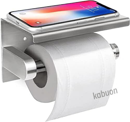 【優れたデザイン】 壁掛けのシンプルなデザインで、トイレをモダンに彩ります。 スマホや芳香剤を置くことができる天板付きで、エンドバーがペーパーロールの脱落を防ぎます。 【耐久性が優れた】 SUS304ステンレスを使用したスタイリッシュなトイレットペーパーホルダーで、錆びにくいです。 【2種類取り付け方法】 DIYで簡単に取り付けできます。 付属のプラグとネジで壁に取り付けます。 両面テープでペーパーホルダーを壁に粘着します。 【付属品】 取付ネジ、アンカープラグ、ワッシャー、粘着テープなどがあります。【優れたデザイン】 壁掛けのシンプルなデザインで、トイレをモダンに彩ります。 スマホや芳香剤を置くことができる天板付きで、エンドバーがペーパーロールの脱落を防ぎます。 【耐久性が優れた】 SUS304ステンレスを使用したスタイリッシュなトイレットペーパーホルダーで、錆びにくいです。 【2種類取り付け方法】 DIYで簡単に取り付けできます。 付属のプラグとネジで壁に取り付けます。 両面テープでペーパーホルダーを壁に粘着します。 【付属品】 取付ネジ、アンカープラグ、ワッシャー、粘着テープなどがあります。
