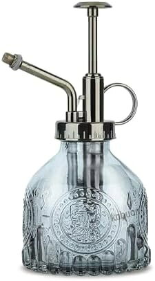霧吹き ガラス製 スプレー 200ml アンティークスタイル 植物 園芸 おしゃれ インテリア