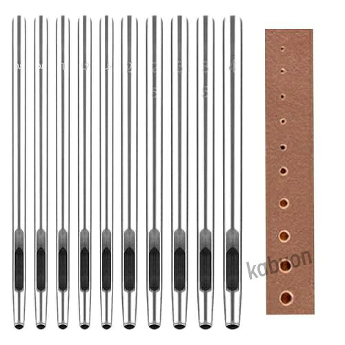 ドリルツール 10 種類の穴あけパンチ 0.5mm から 4mm DIY 用具