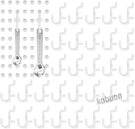 ネットフック 有孔ボードフック 50個セット 壁掛け収納 パーツ 取り付け簡単 小物掛け 展示