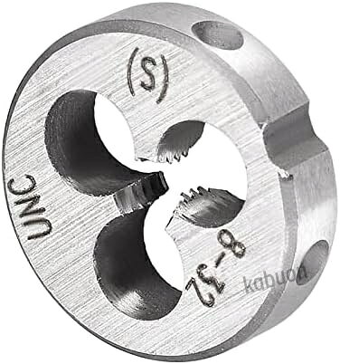 - ねじサイズ: 8-32 UNC (右手); 直径: 20 mm; 厚さ: 5 mm; 精度: 6g- ステンレス鋼、アルミニウム合金、銅、鉄、アルミニウム、プラスチックのオスネジを処理、修正、またはクリーニングします。金属などの硬い素材の既存のスレッドを再スレッド化したり、プラスチックなどの柔らかい素材に新しいスレッドを作成したりするのに最適です。- 1/41/2回転ごとに反転し、切りくず穴から切りくずを排出します。ダイスの位置決め溝は、ダイスレンチの中央にある固定ネジと一致させる必要があります。ネジを溝に挿入して締めます。- 一般的に使用される9SiCr合金工具鋼は、高硬度、高トルク、良好な靭性、高焼入れ能力、および焼戻し安定性が高いです。- タッピング加工の際は、刃先に適切な潤滑油を塗布してください。必要な長さのねじが形成されるまで、ねじ立て作業を34回繰り返します。丸みを帯びたデザイン、クリアねじ、耐摩耗性、簡単なスレッド修復。- ねじサイズ: 8-32 UNC (右手); 直径: 20 mm; 厚さ: 5 mm; 精度: 6g- ステンレス鋼、アルミニウム合金、銅、鉄、アルミニウム、プラスチックのオスネジを処理、修正、またはクリーニングします。金属などの硬い素材の既存のスレッドを再スレッド化したり、プラスチックなどの柔らかい素材に新しいスレッドを作成したりするのに最適です。- 1/41/2回転ごとに反転し、切りくず穴から切りくずを排出します。ダイスの位置決め溝は、ダイスレンチの中央にある固定ネジと一致させる必要があります。ネジを溝に挿入して締めます。- 一般的に使用される9SiCr合金工具鋼は、高硬度、高トルク、良好な靭性、高焼入れ能力、および焼戻し安定性が高いです。- タッピング加工の際は、刃先に適切な潤滑油を塗布してください。必要な長さのねじが形成されるまで、ねじ立て作業を34回繰り返します。丸みを帯びたデザイン、クリアねじ、耐摩耗性、簡単なスレッド修復。