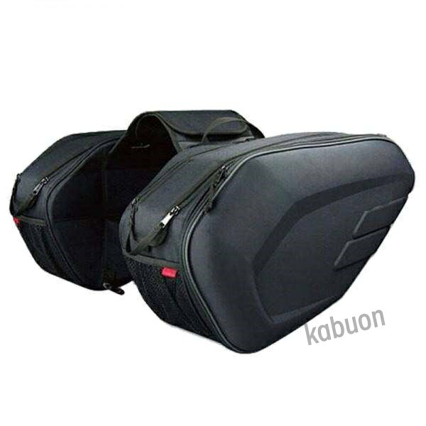 オートバイ サドルバッグ 荷物 スーツケース バイク リアシート サイドバッグ ツーリング パニアケース 防水カバー